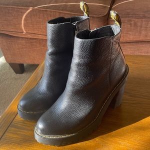 Dr. Martens Magdalena Heeled Boots - Size 9
